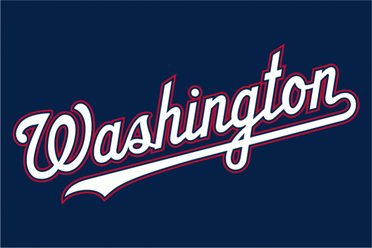 Washington Nationals 2009-Pres Wordmark Logo fabric transfer